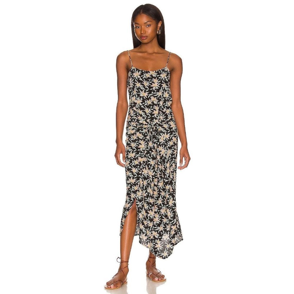 ACACIA Baya Dress in Monet Small New Womens Long Maxi Floral Gown